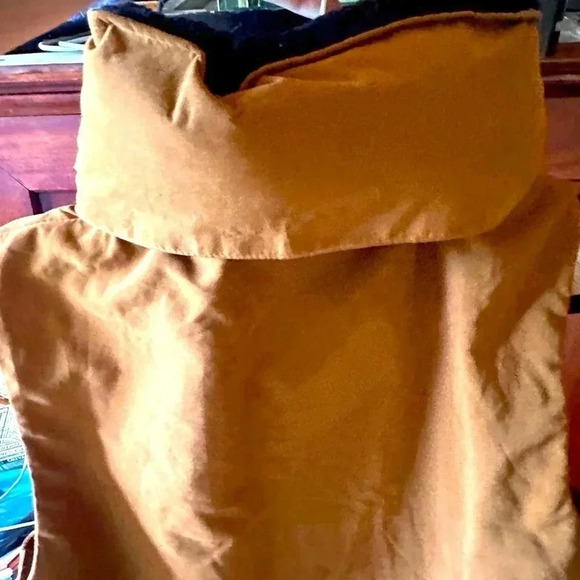 Women’s Volcom Longhorn brown Vest size small. Detachable fur trimmed hood VGUC - Picture 11 of 15